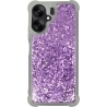 Vivid Liquid Glitter Case Redmi 13C Purple