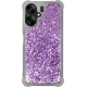 Vivid Liquid Glitter Case Redmi 13C Purple