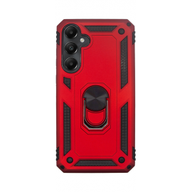 Vivid Ring Rugged Armor Case Samsung Galaxy A05s Red