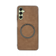 Vivid Magsafe Wooden Pattern Case Samsung Galaxy A05s Brown