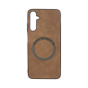 Vivid Magsafe Wooden Pattern Case Samsung Galaxy A05s Brown