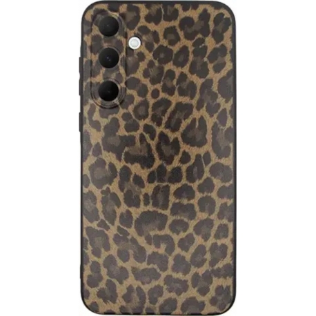 Vivid Silicone Case Samsung Galaxy A35 5G Leopard Yellow