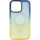Vivid Magsafe Silicone Case Apple iPhone 13 Pro Blue/Orange