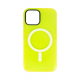 Vivid Magsafe Silicone Case Apple iPhone 14 Yellow