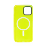 Vivid Magsafe Silicone Case Apple iPhone 14 Yellow