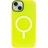 Vivid Magsafe Silicone Case Apple iPhone 15 Plus Yellow