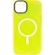Vivid Magsafe Silicone Case Apple iPhone 15 Plus Yellow
