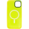 Vivid Magsafe Silicone Case Apple iPhone 15 Plus Yellow