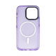 Vivid Magsafe Silicone Case Apple iPhone 13 Pro Purple