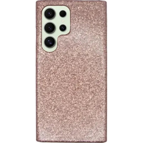 Vivid Glitter Case Samsung Galaxy S24 Ultra Rose Gold
