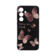 Vivid Silicone Case Samsung Galaxy S24+ Butterfly Black/Pink