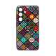 Vivid Ethnic Style Case Samsung Galaxy S24+ Red