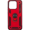 Vivid Ring Rugged Armor Case Redmi Note 13 4G Red