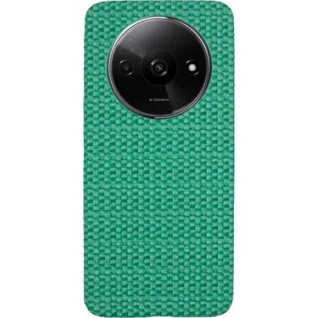 Vivid Woven Pattern Case Redmi A3 Green