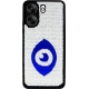 Vivid Sequin Case Redmi 13C Silver/Blue