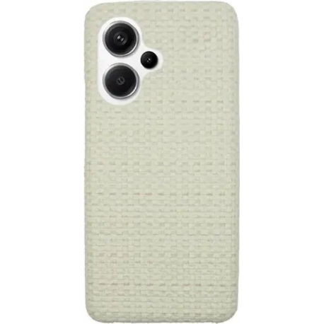 Vivid Woven Pattern Case Redmi 13C Beige