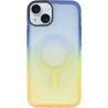 Vivid Magsafe Silicone Case Apple iPhone 15 Plus Blue/Orange