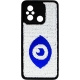 Vivid Sequin Case Xiaomi Redmi 12C Silver/Blue