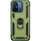 Vivid Ring Rugged Armor Case Xiaomi Redmi 12C Green