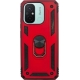Vivid Ring Rugged Armor Case Xiaomi Redmi 12C Red