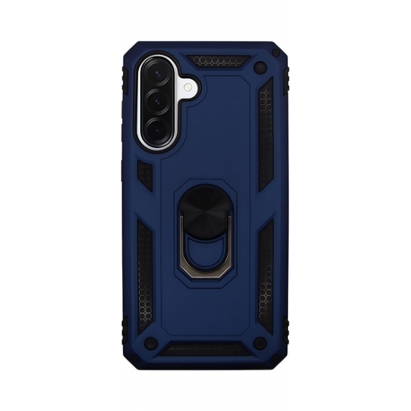 Vivid Ring Rugged Armor Case Samsung Galaxy A36 Blue