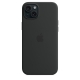 Apple iPhone 15 Plus Silicone Case with MagSafe Black