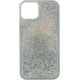 Vivid Liquid Glitter Case Apple iPhone 12/12 Pro Silver