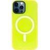 Vivid Magsafe Silicone Case Apple iPhone 12/12 Pro Yellow