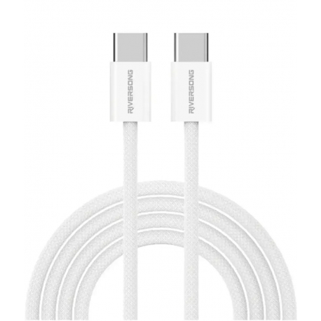Riversong Cable Type-C to Type-C 60W Lotus 10 1m Light Gray
