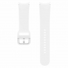 Samsung Galaxy Watch 4/Watch 5 Strap Sport White 20mm M/L