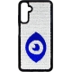 Vivid Sequin Case Samsung Galaxy A05s Silver/Blue