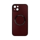 Vivid Magsafe Leather Case Apple iPhone 13 Purple