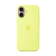 Apple iPhone 17 Silicone Case with MagSafe Neon Yellow