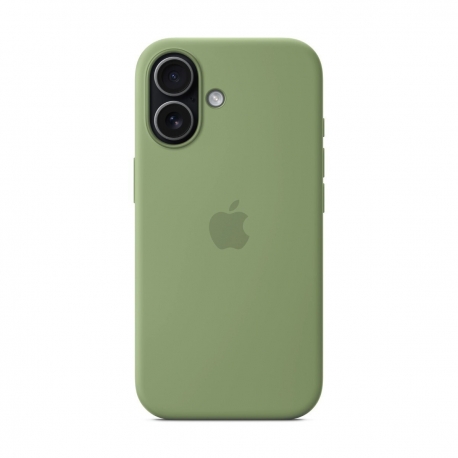 Apple iPhone 17 Silicone Case with MagSafe Light Moss