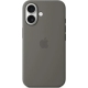 Apple iPhone 16 Silicone Case with MagSafe Stone Gray