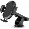 Vivid Phone Holder Mount With Suction Cup Adjustable Long Arm Black