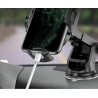 Vivid Phone Holder Mount With Suction Cup Adjustable Long Arm Black
