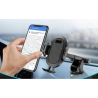 Vivid Phone Holder Mount With Suction Cup Adjustable Long Arm Black