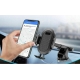 Vivid Phone Holder Mount With Suction Cup Adjustable Long Arm Black