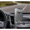 Vivid Phone Holder Mount With Suction Cup Adjustable Long Arm Black