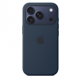 Apple iPhone 17 Pro Silicone Case with MagSafe Midnight