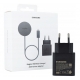 Samsung Magnet Wireless Charger 25W +  45W Wired Charger Dark Gray