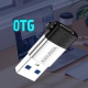 KAKUSIGA αντάπτορας USB σε USB-C KSC-1421, 5Gbps, 18W, γκρι