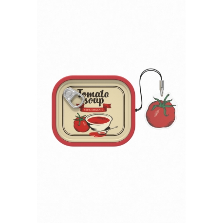 Samsung Clip Case Food Can Case Galaxy Buds 4/4 Pro Red