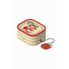 Samsung Clip Case Food Can Case Galaxy Buds 4/4 Pro Red