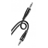 KAKUSIGA καλώδιο ήχου 3.5mm KSC-893, AUX, 1m, μαύρο