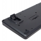 POWERTECH set ασύρματο ποντίκι & πληκτρολόγιο PT-1541, 2.4GHz, αθόρυβο, μαύρο