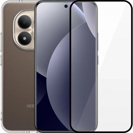 Vivid Set TPU Case + Full Face Tempered Glass Redmi Note 15 Pro+ 5G/Poco M8 Pro 5G