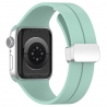 Techsuit Watchband (W011) - Apple Watch 1/2/3/4/5/6/7/8/9/10/11/SE/SE 2/SE 3/Ultra/2/3 (42/44/45/46/49mm) - Teal Green