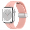 Techsuit Watchband (W011) - Apple Watch 1/2/3/4/5/6/7/8/9/10/11/SE/SE 2/SE 3/Ultra/2/3 (42/44/45/46/49mm) - Pink